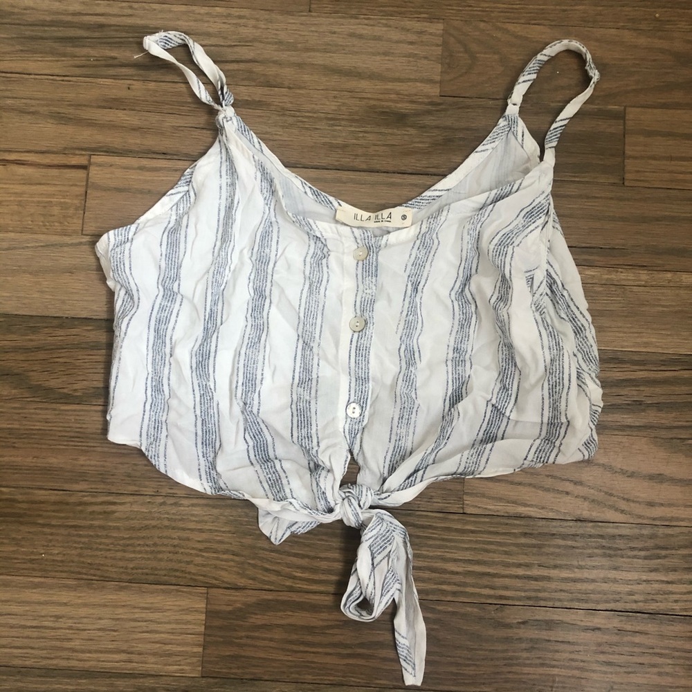 Extra crop tank top